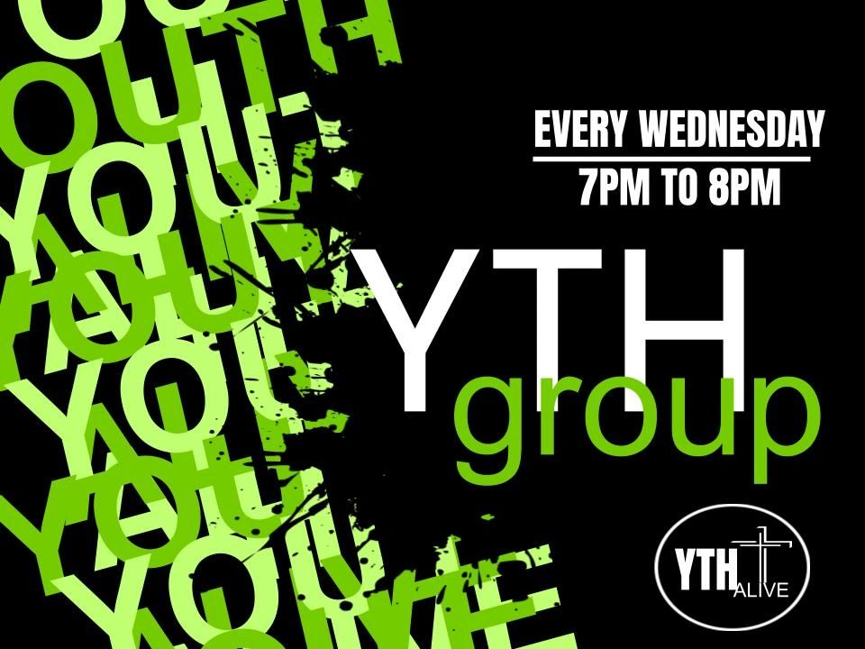 Youth Alive — every Wednesday 7PM to 8PM